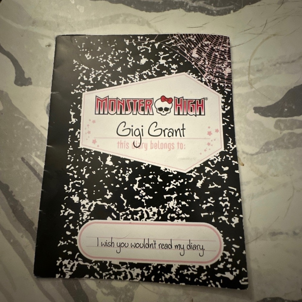Gigi Grant 13 Wish Monster High Diary